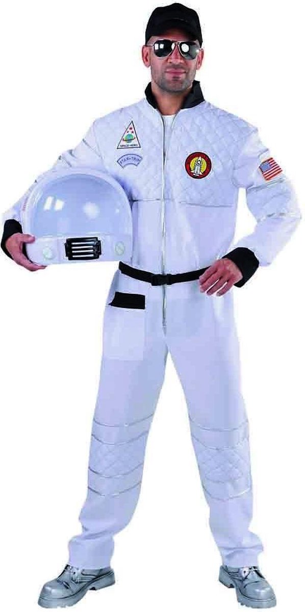 Science Fiction & Space Kostuum | Neil Armstrong Apollo Astronaut | Man | Small | Carnaval kostuum | Verkleedkleding